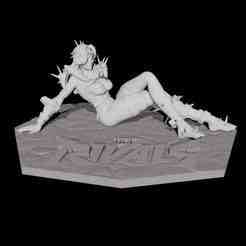 Invisible Woman, Malice, Sue Storm Naked action figure Marvel Rivals
