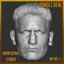 Jon Bernthal Frank Castle The Punisher Headsculpt And Axe Bundle Deal