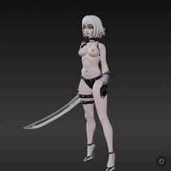 Katana Girl NSFW