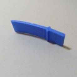 Katana Symbol Meeple Silhouette – 3D Printable Game Token