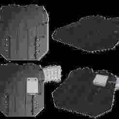 KelTec IWB AMBI Molds + Jigs+ Real-Size Scan Handgun + IWB Belt Clips Package