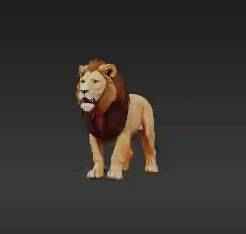 Majestic Wild Feline King – Realistic Savannah Predator 3D Print Model