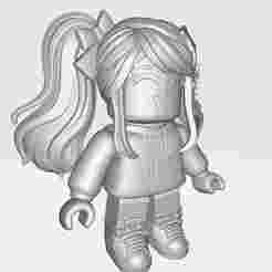 Miniature Game Roblox - Girl Children