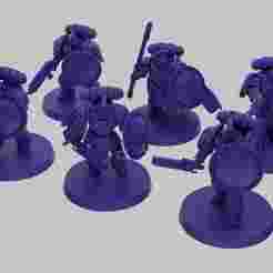 Minoan swordsmen