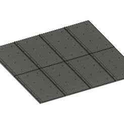 Modelling Corrugated Roofing Sheets Various Sizes