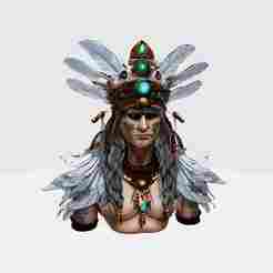 mystical shaman adorned
