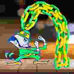 Notre Dame fighting irish NCAAF chain