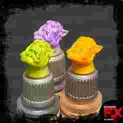 ORK HEAD MEZGIKE - Army Painter - Dropper bottle speedpaint color swatch