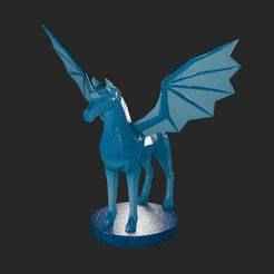 Patronus Pegasus - Luna Lovegood | Low Poly Edition