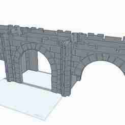 Playmobil Stone Bridge medieval,castle,Puente de piedra medieval,castillo,Steinerne Brücke mittelalterliche, Burg, steck syste, compatible
