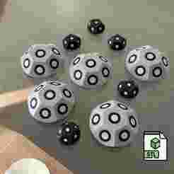 Reflective Target Mounts for 3D Scanning – STL Files for 6mm & 10mm Dots | Magnet and Flat Base Versions