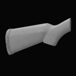 Remington 870 Stock STEP File (Airsoft use only) For Creators