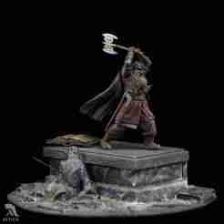 Ruins of Moria – Balin's Tomb (only the skeleton and the tombstone)
