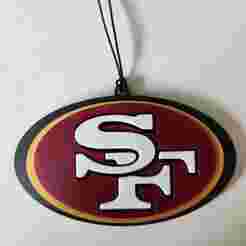 San Francisco 49ers Car Rearview Mirror Ornament