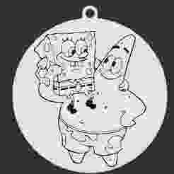 SpongeBob SquarePants - SpongeBob and Patrick - Christmas Ornament