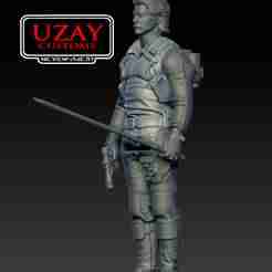Star wars Jedi Survivor articulated Bode Akuna 3D print model
