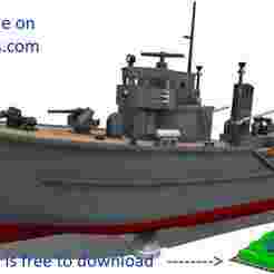 Ton-Class Minesweeper 1m model