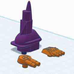 Transformers Legacy Evolution Titan Nemesis tower and turrets