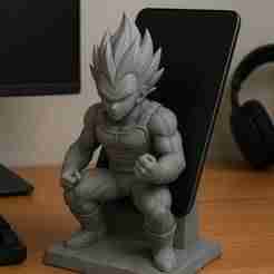 Vegeta Tablet Holder Gamer Edition