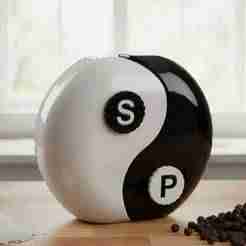 YinYang Salt & Pepper