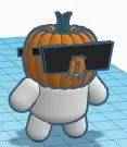 ghost with cool shades