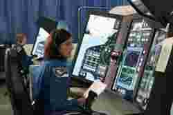 Spacecraft Translation Hand Controller (THC)