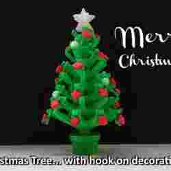 Mini Christmas Tree With Hook On Decorations!