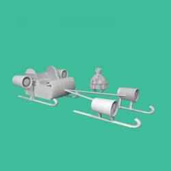 tinkercad christmas sleigh