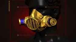 ENFORCER MASKESİ - LEAGUE OF LEGENDS ARCANE COSPLAY MASKESİ