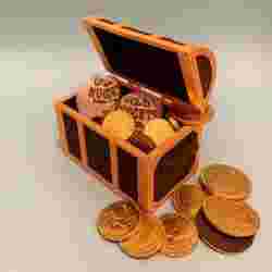 Treasure Chest Secret Stasher (Çift Dipli Hediye Kutusu)