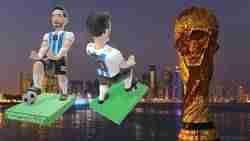 Messi destek FIFA dünya kupası Katar 2022 Arjantin