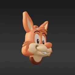 Funny Desert Animal Keychain | Big Nose Character STL