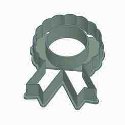 🎓 Graduate Medal Cookie Cutter – Celebrate Achievements in Style!