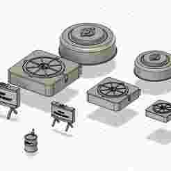 USA mines set (1:35, 1:48, 1:72)