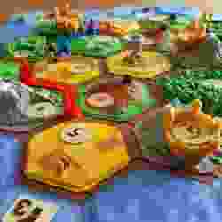 Castles on catan (variant: settler of catan)