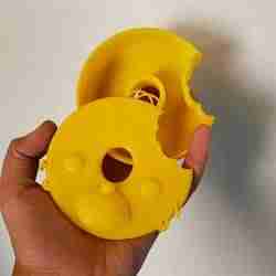 Homer Simpson donut head