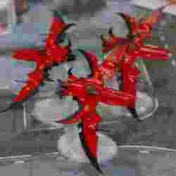Jetfighter Eldar space Dark Elves Drow 3D print proxy model