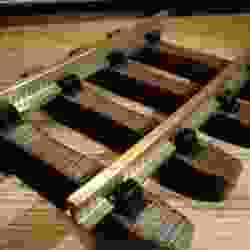 Model train sleepers (1:32, OpenRailway)