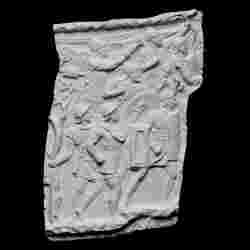 Trajan's Column [CXV] Roman Soldiers Attacking