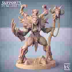 Vesdra the Shaman - Lady Orc Shaman/Druid
