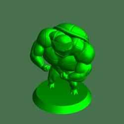 Güneş gözlüklü ve gözlüksüz Swole Squirtle
