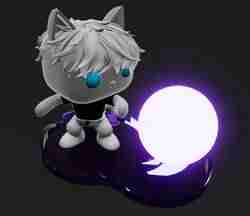 Satoru Gojo Kedi Funko Pop ( Kolay Baskı )