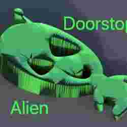 Alien doorstopper