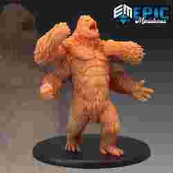 Four Armed Gorilla Roaring / Ape Monster Kong / Classic Forest Encounter