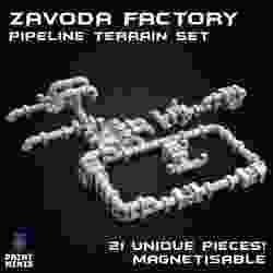 Zavoda Factory Pipeline Terrain - Doomsday Collection