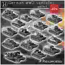 Alman 2. Dünya Savaşı araçları paketi (Panzer IV varyantları No. 3) - ww2 mi