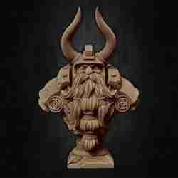 Kral Viking büstü