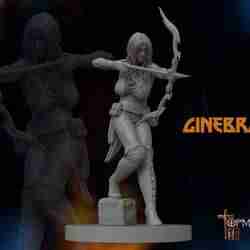 GUERRERA GINEBRA PARA JUEGOS DE ROLL
