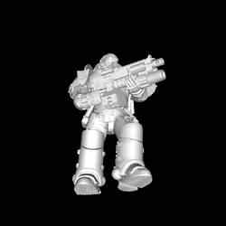 28mm Minyatür Uzay Savaşçısı