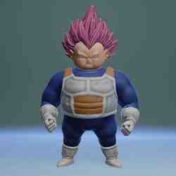 Dragon Ball'dan Vegeta Ultra Ego Tombul Şişman Figürü